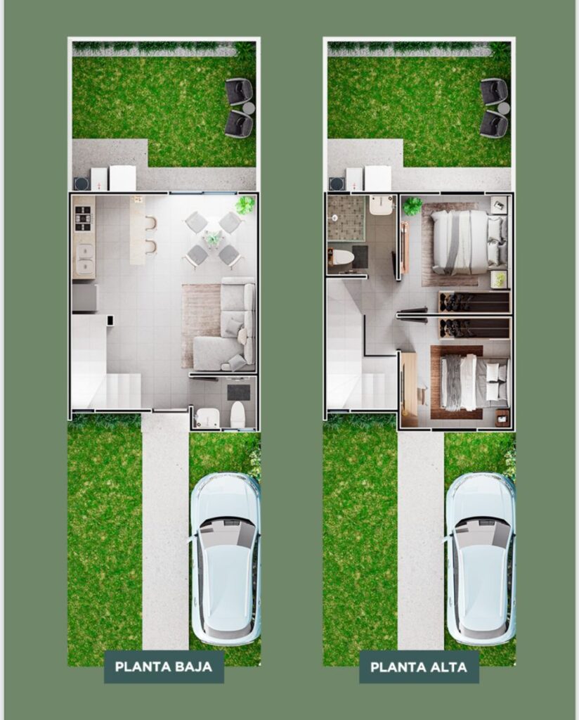 Modelo Sauce 2 Casas Duplex en Perisur 2 Montanesa nuevas casas infonavit casas