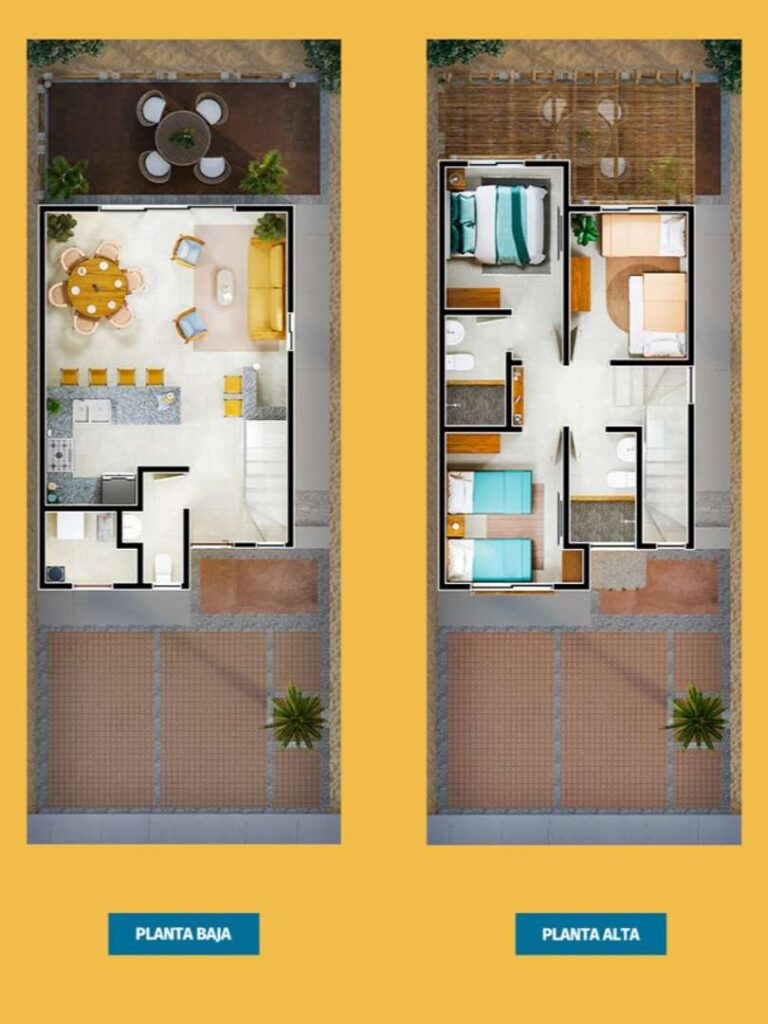 CASA MODELO CISNE GRAND PLANTA ARQ ALMARENA ISLA CORTES