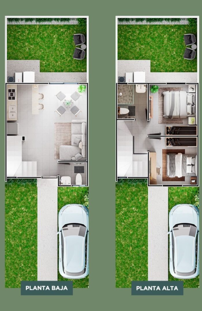Modelo Sauce 2 Casas Duplex en Perisur 2 Montanesa nuevas casas infonavit casas